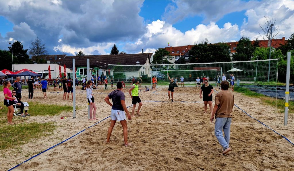 Indiaca-Beach-Turnier in Grünwinkel 19. Juli 2025